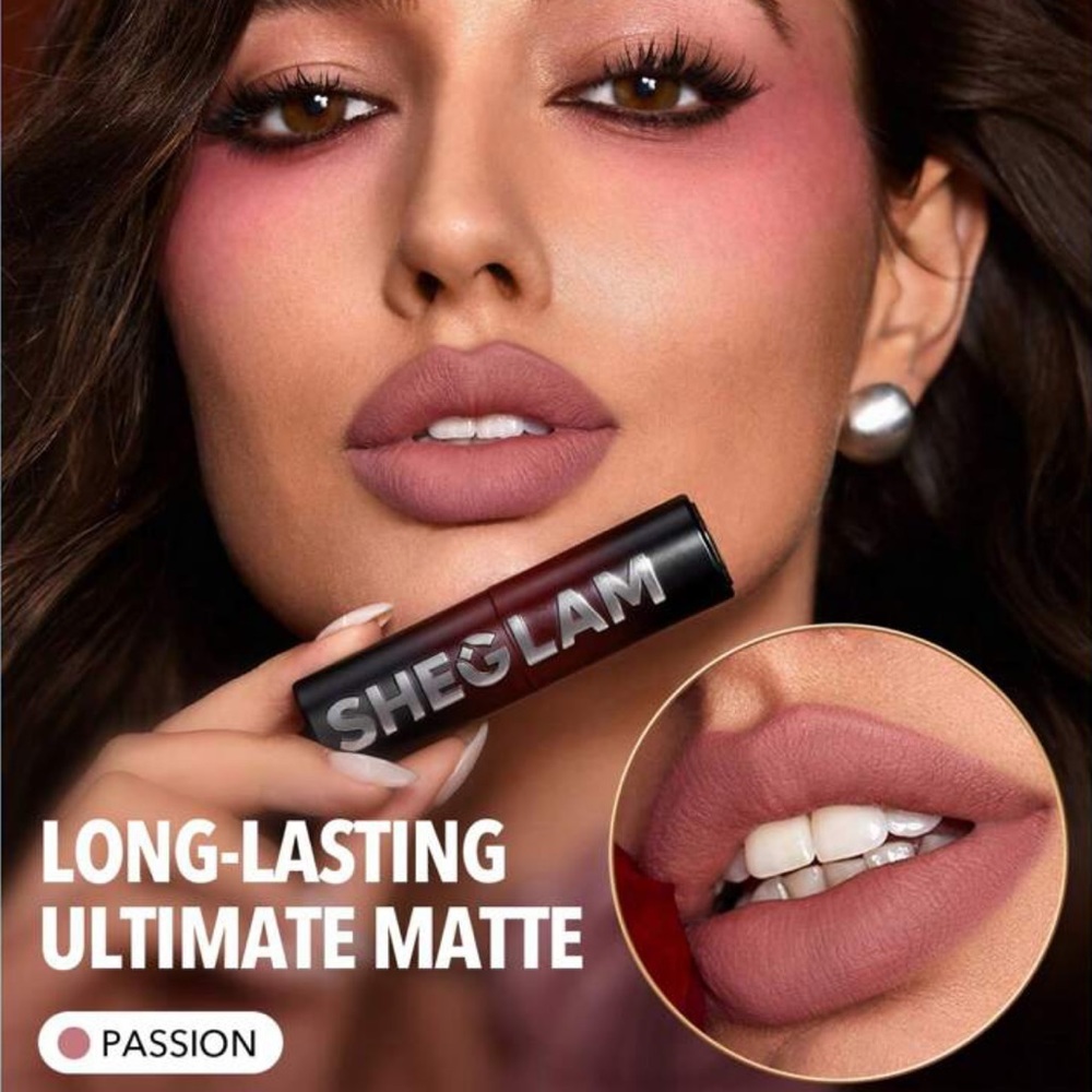 SHEGLAM Dynamatte Boom Long-Lasting Matte Lipstick (Ember Rose Ver.)